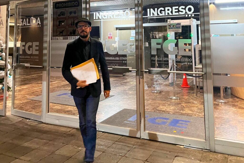 Imagen de Andersson Boscán en una situación relacionada con la justicia.