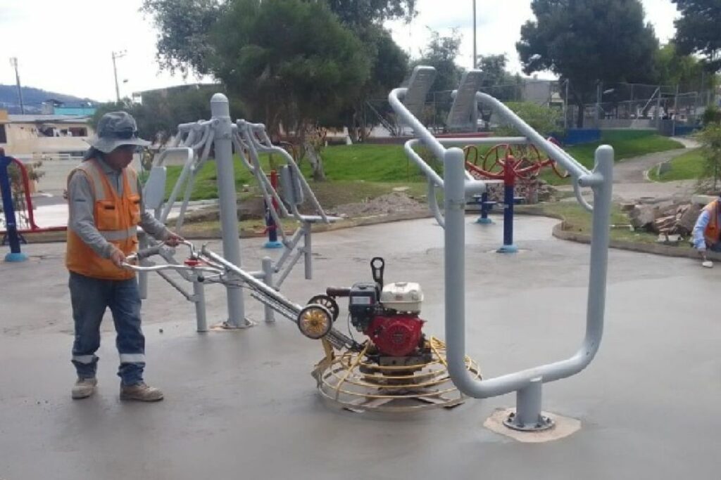 Embellecimiento de un parque en Quito