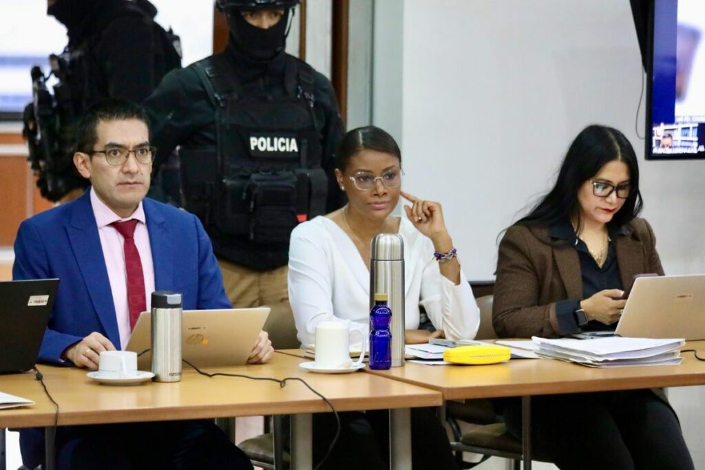 La fiscal general del Estado, Diana Salazar