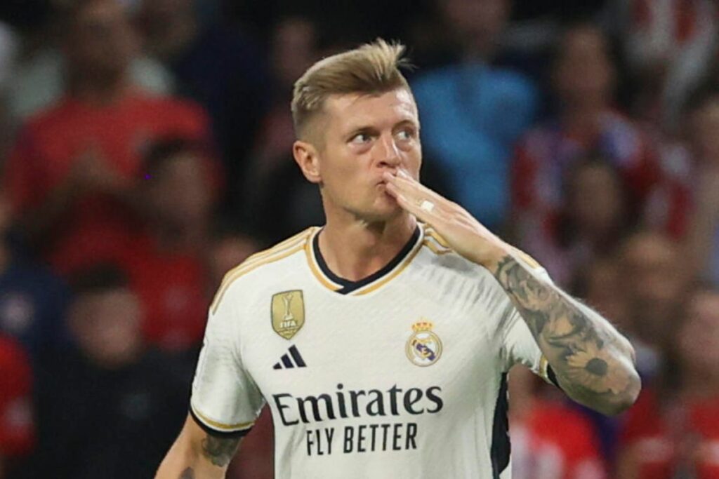 Imagen de Toni Kroos, emblemático jugador del Real Madrid, que anunció su decisión de retirarse del fútbol.