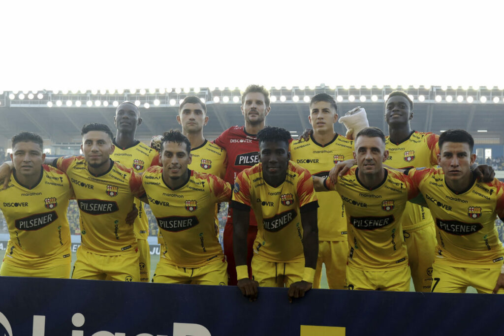 Plantel de Barcelona SC en la Liga Pro 2024.