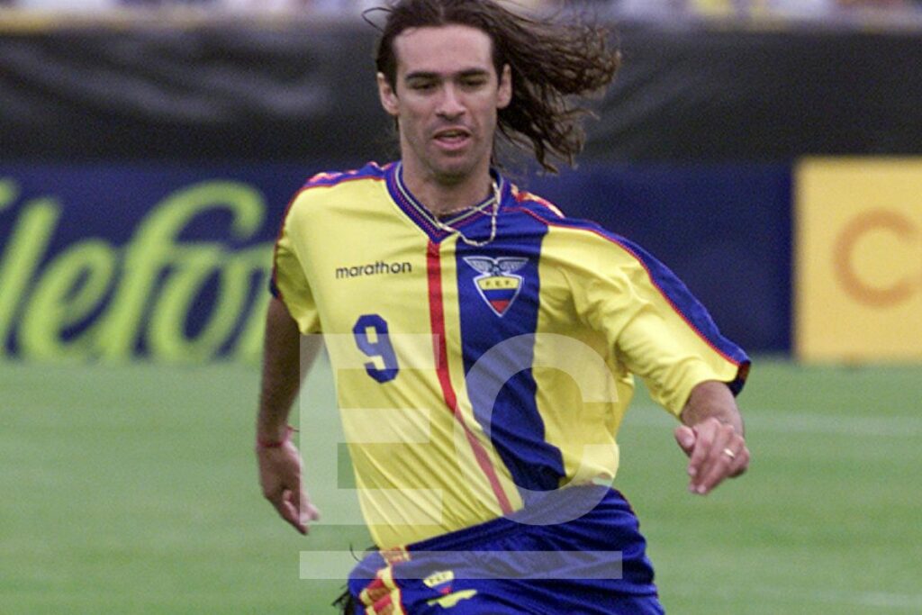 Uniforme de Ecuador en Copa América 2001