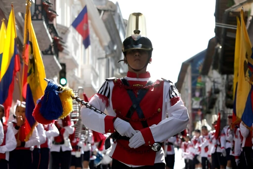 Imagen del feriado por la Batalla de Pichincha