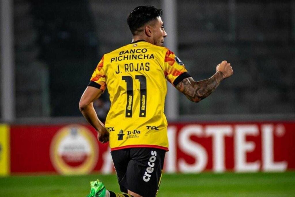 Imagen de Joao Rojas en la Copa Libertadores