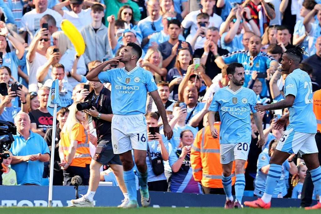 Celebración de Manchester City