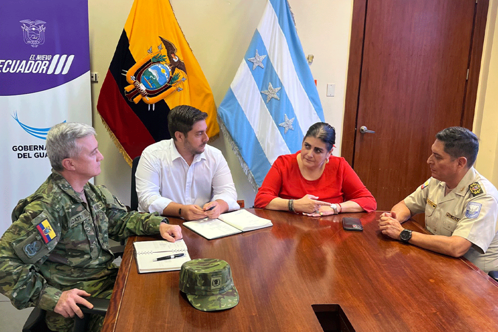 Mónica Palencia explicó la reducción en el índice de muertes violentas en el país y otros temas relacionados a la seguridad. Foto: X Ministerio del Interior