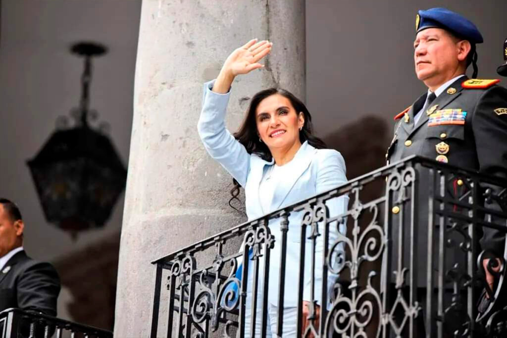 Verónica Abad, vicepresidenta en el Palacio de Carondelet