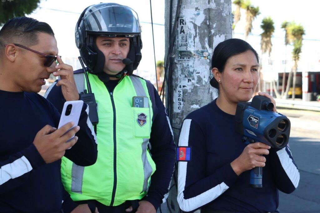 Control de velocidad en Quito