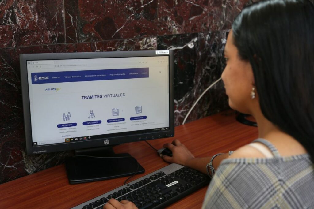 Nueva plataforma virtual del IESS para consultas