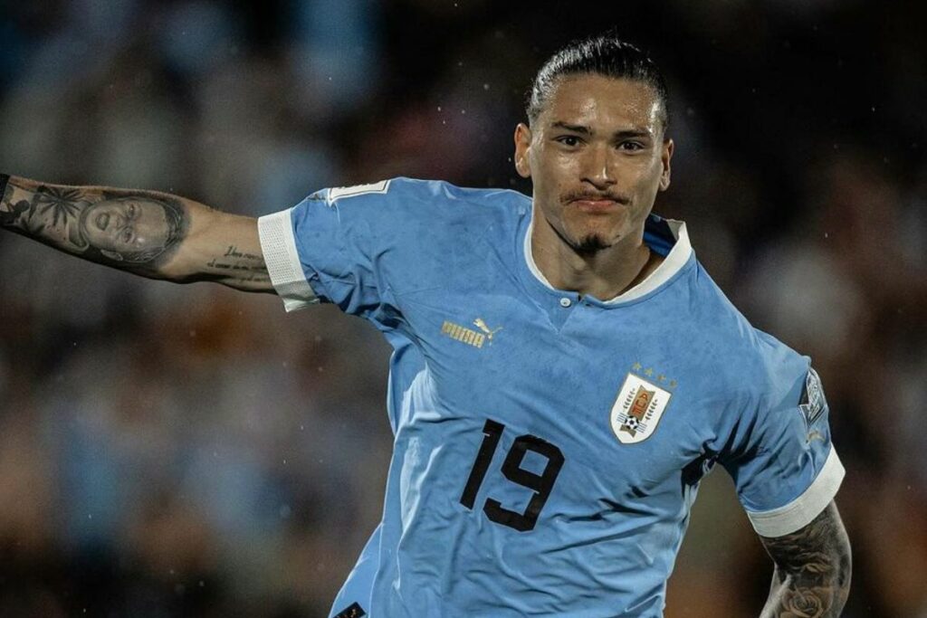 Imagen de un jugador de la Selección de Uruguay