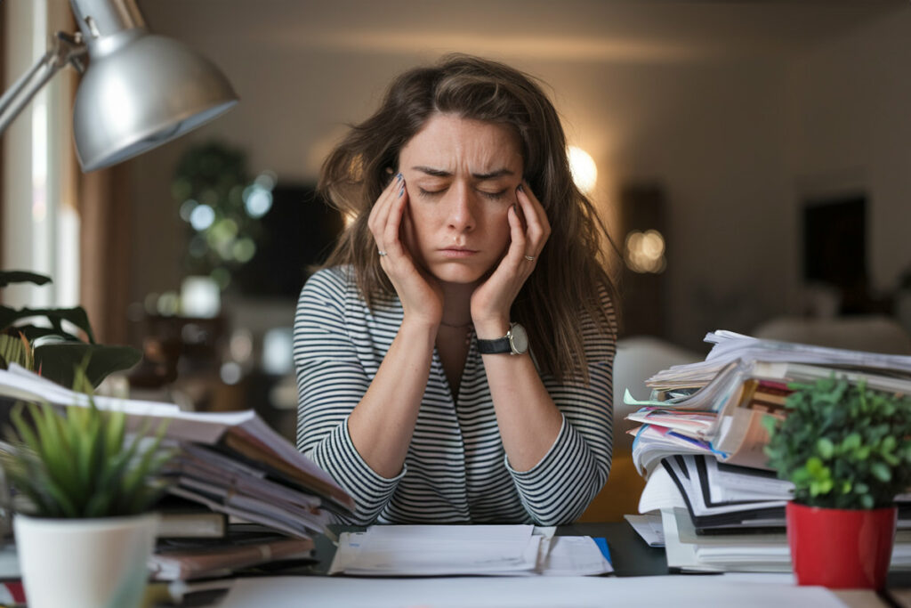 Imagen representativa sobre burnout y estrés laboral