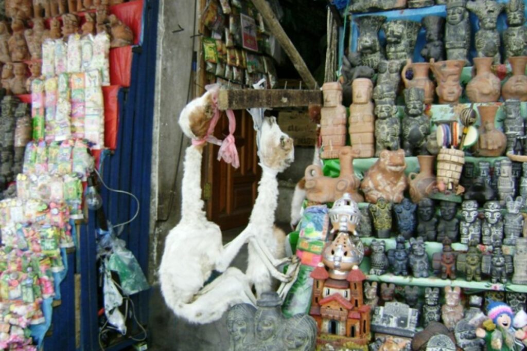 Mercado de las Brujas en La Paz