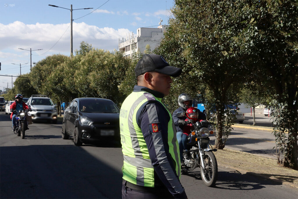 Tráfico en Quito