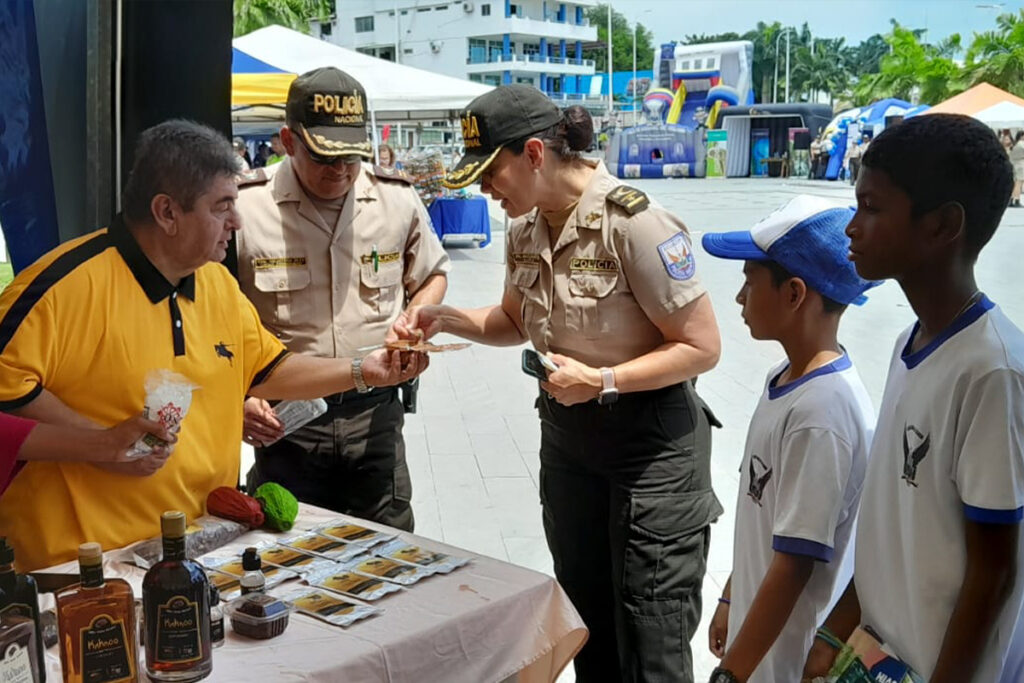 Seguridad en destinos turísticos de Esmeraldas