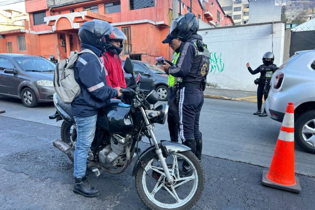 Control de velocidad en Quito