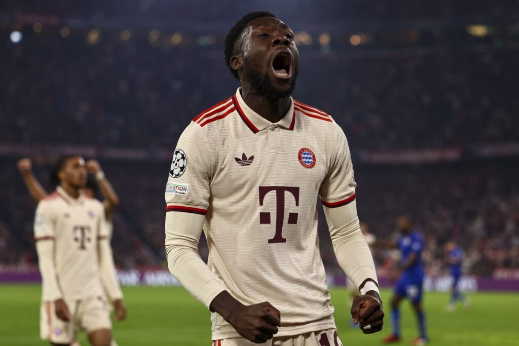 Imagen de celebración del Bayern Múnich en la Champions League