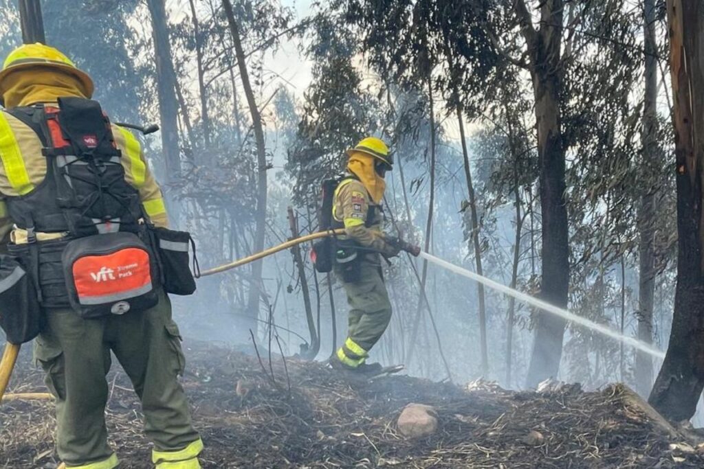 Control de fuego en la Mena de Hierro