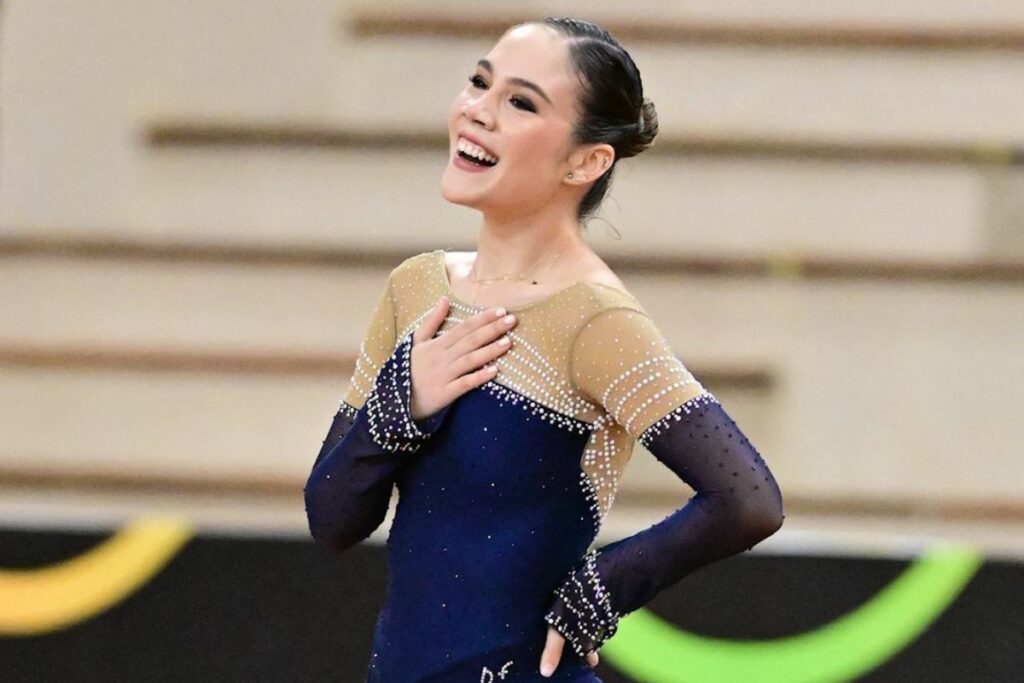 Imagen de Samia Álava número 1 en patinaje artístico