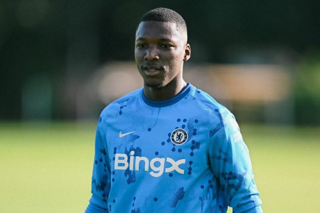 Imagen de Moisés Caicedo en el Chelsea