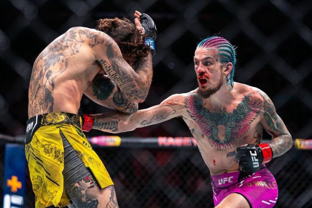 Imagen de Marlon 'Chito' Vera y Sean O'Malley en la UFC