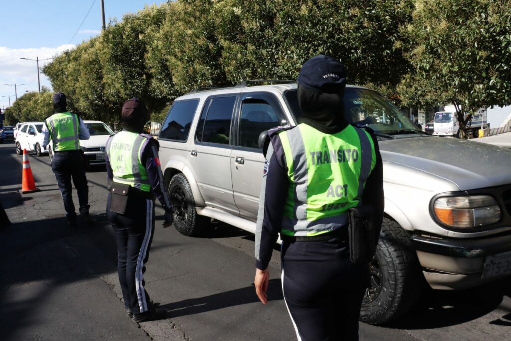 Operativos de velocidad en Quito