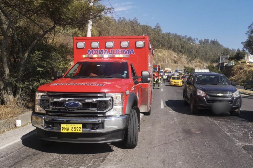 Imagen representativa del incidente vial en Gualo.