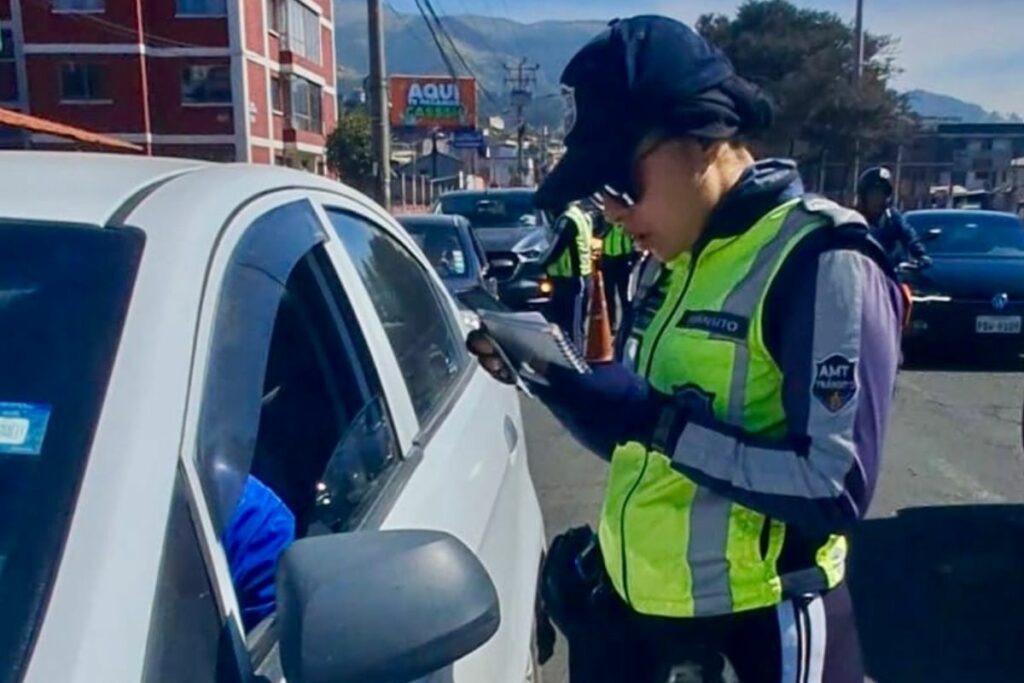 Ilustración de la Rotación de Estacionamiento en Quito