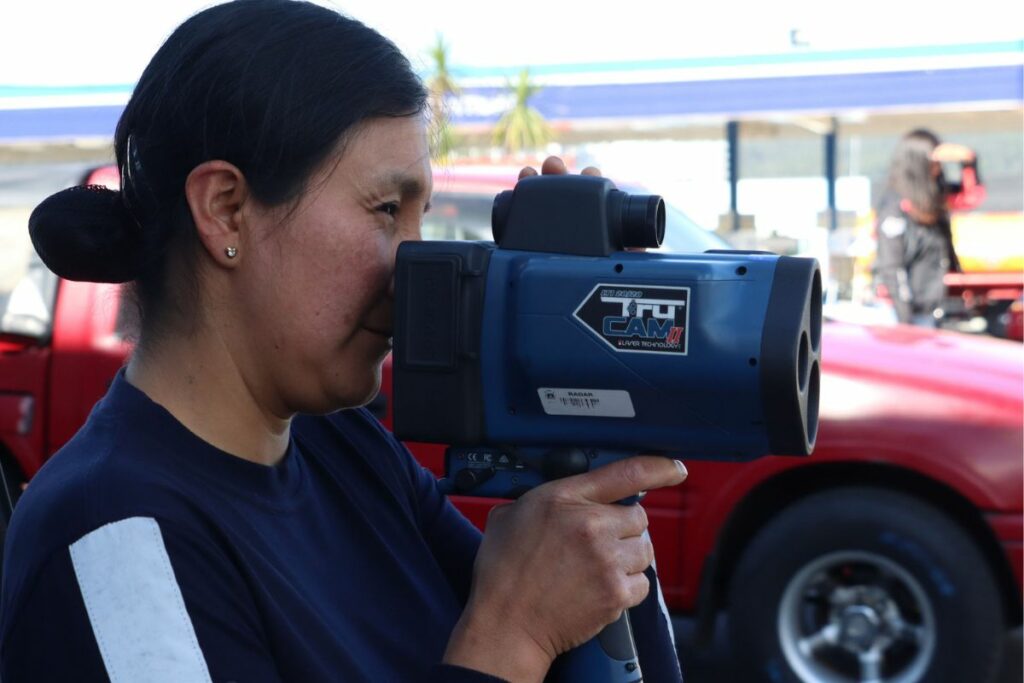 Control de velocidad en la ciudad