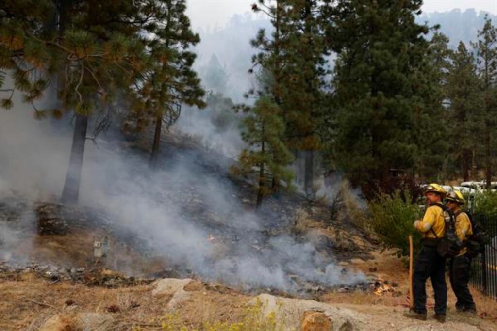 Imagen representativa de incendios en California