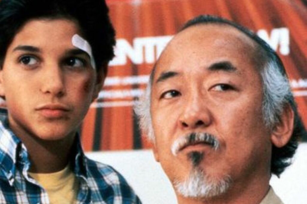 Recordando a Sr. Miyagi.