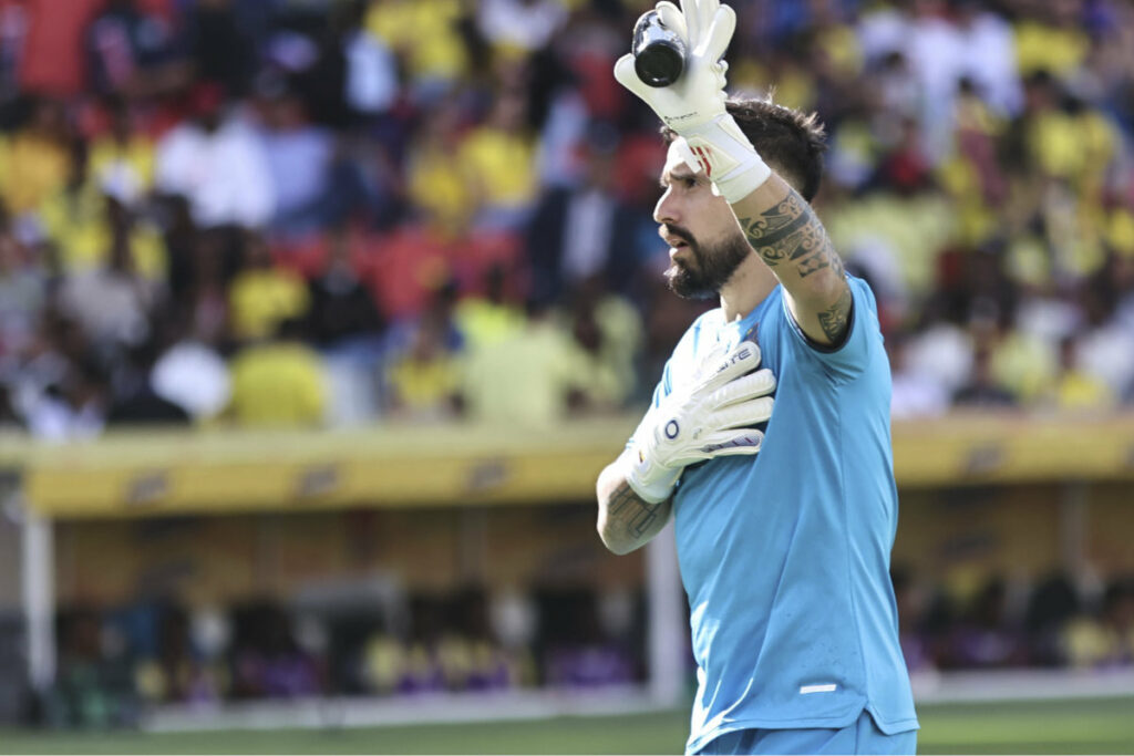 Otra imagen relevante de la Selección de Ecuador.