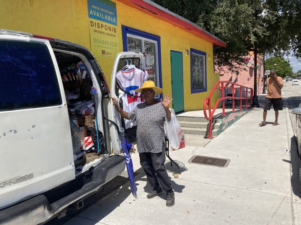 Imagen representativa de la comunidad haitiana en Miami