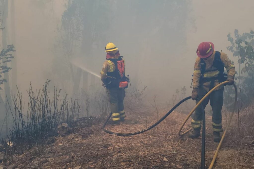 Incendios activos en diferentes zonas del país