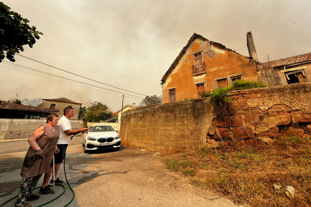 Incendios en Portugal