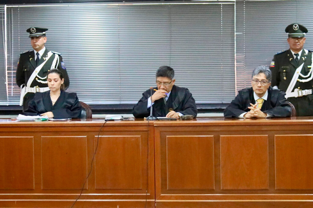 Imagen de la audiencia judicial