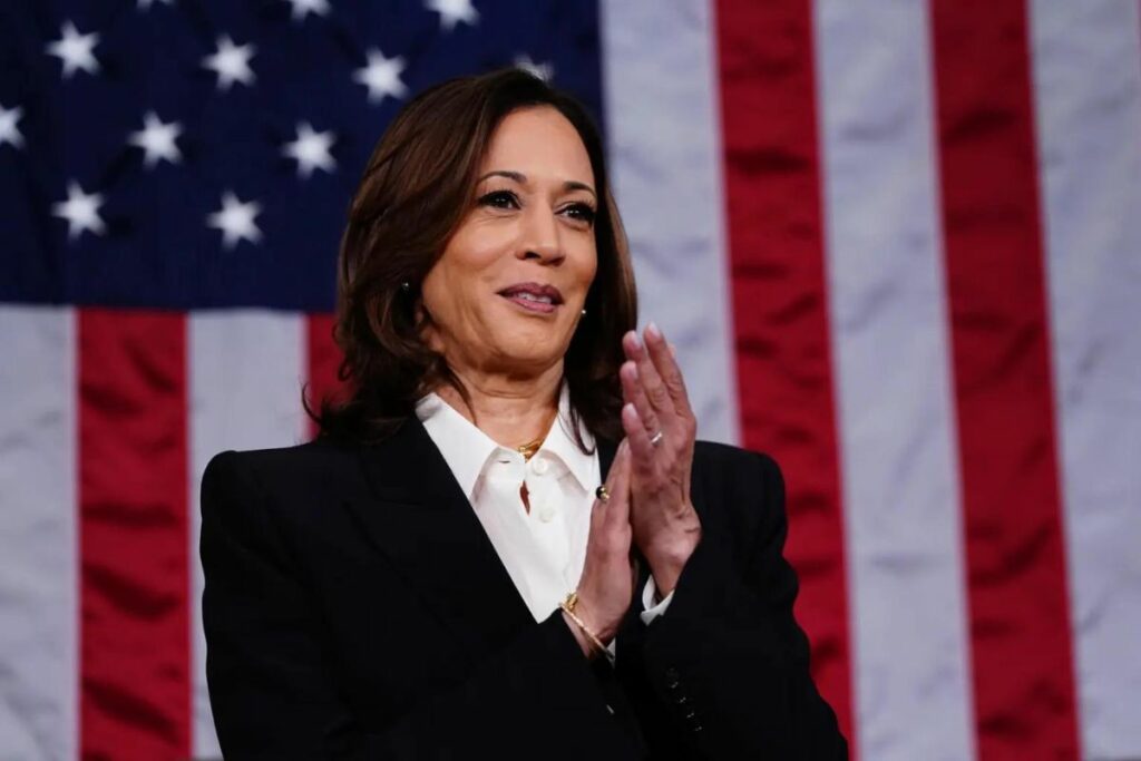 Fotografía de Kamala Harris.