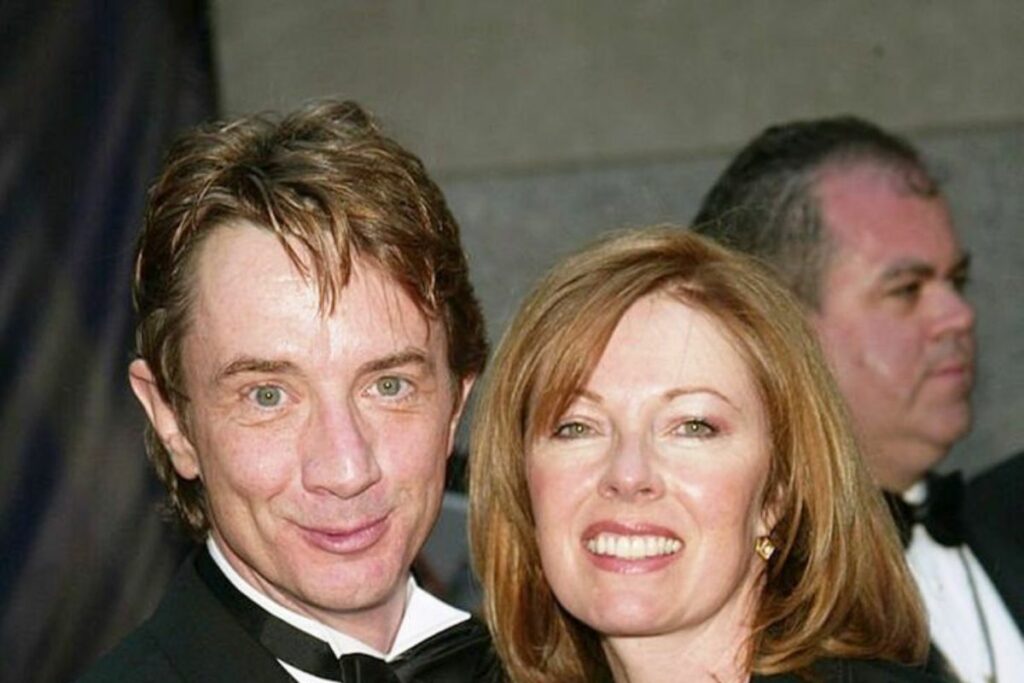 Instantánea de Martin Short con su esposa en el pasado. Crédito de la foto: Pinterest