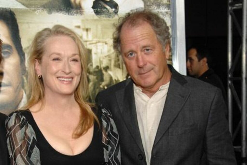 Imagen de Meryl Streep junto a su excompañero. Crédito de la foto: Pinterest