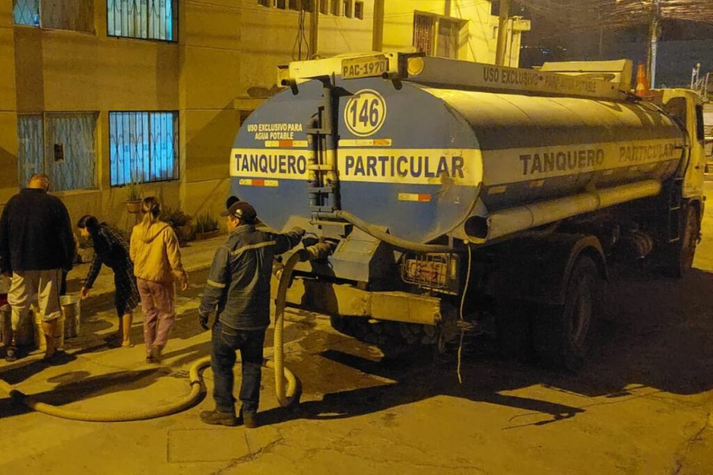 Se ha reportado la falta de agua en varios barrios de Quito desde el lunes 9 de septiembre.