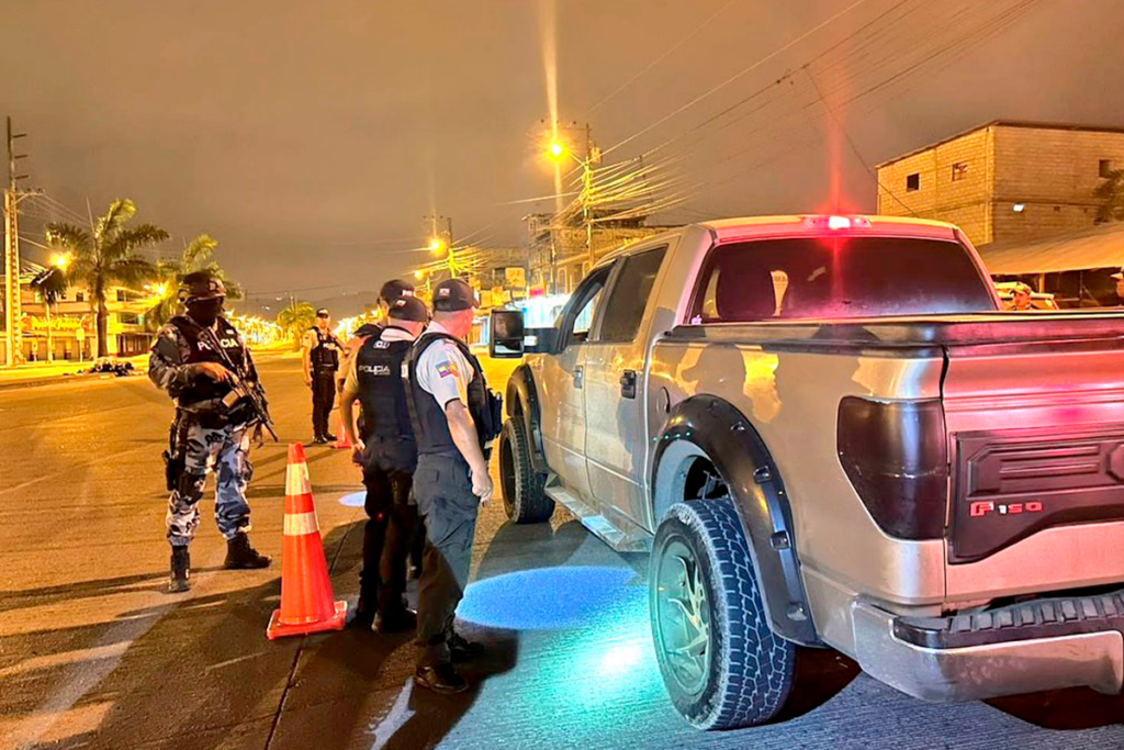 Operativos de seguridad durante cortes de luz en Ecuador